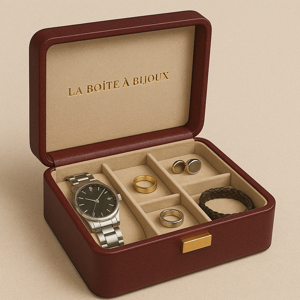 Boîtes à Bijoux pour Hommes : Comparatif des Meilleures sur le Marché 2025