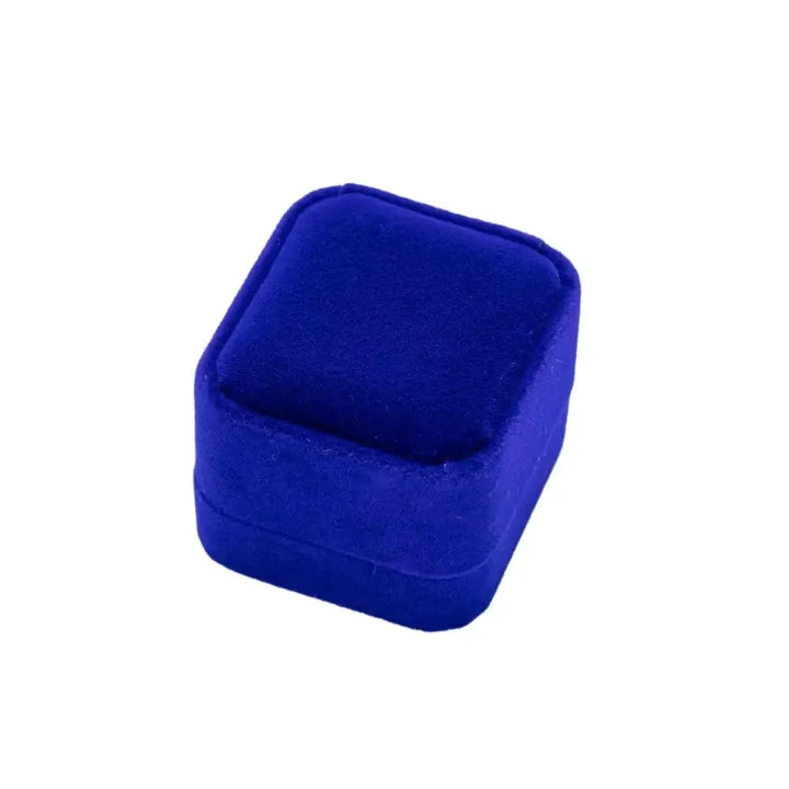Écrin à bague en velours